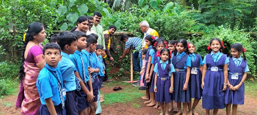 CELEBRATED ENVIRONMENTAL DAY AT GOVT SCHOOL.