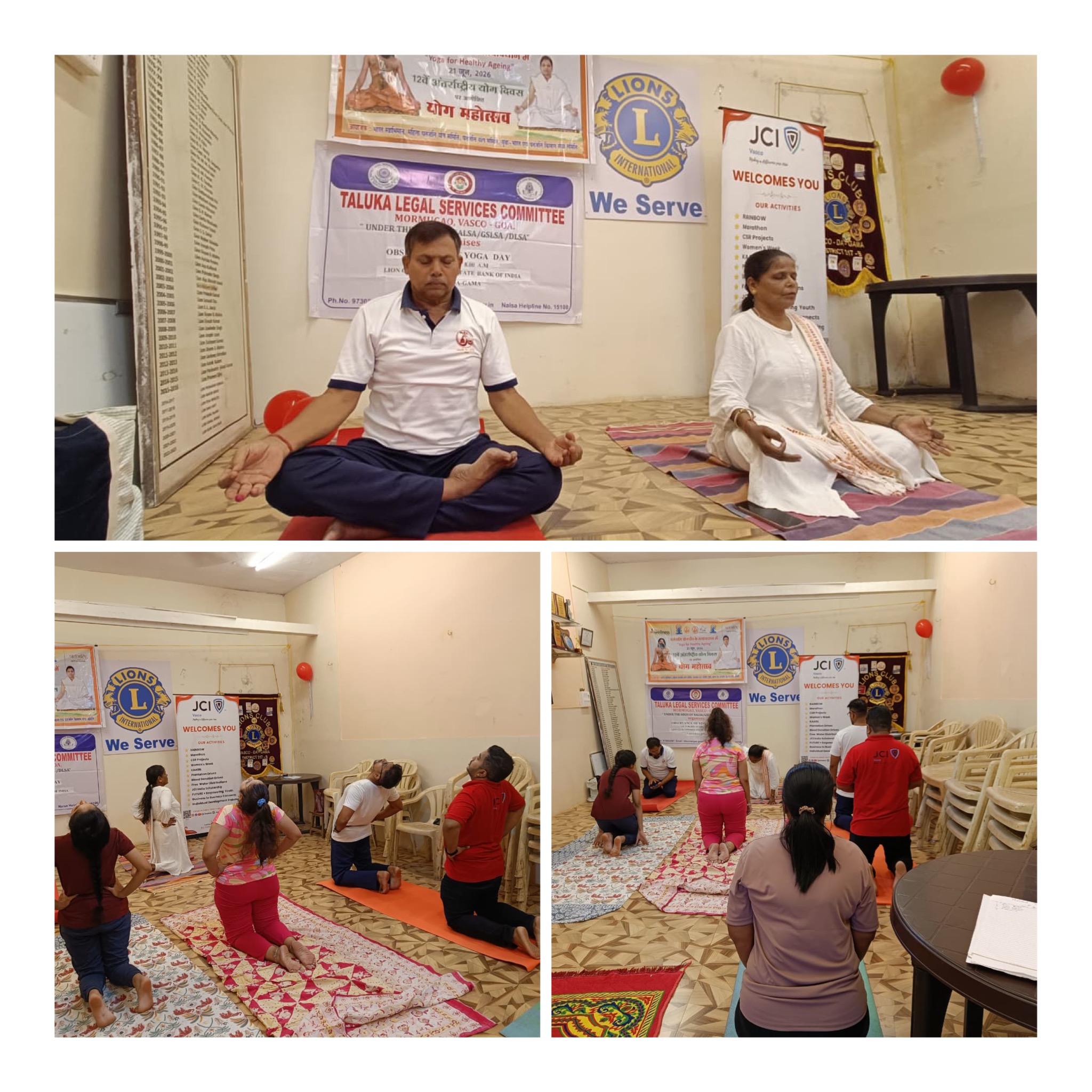 Nations Yoga day