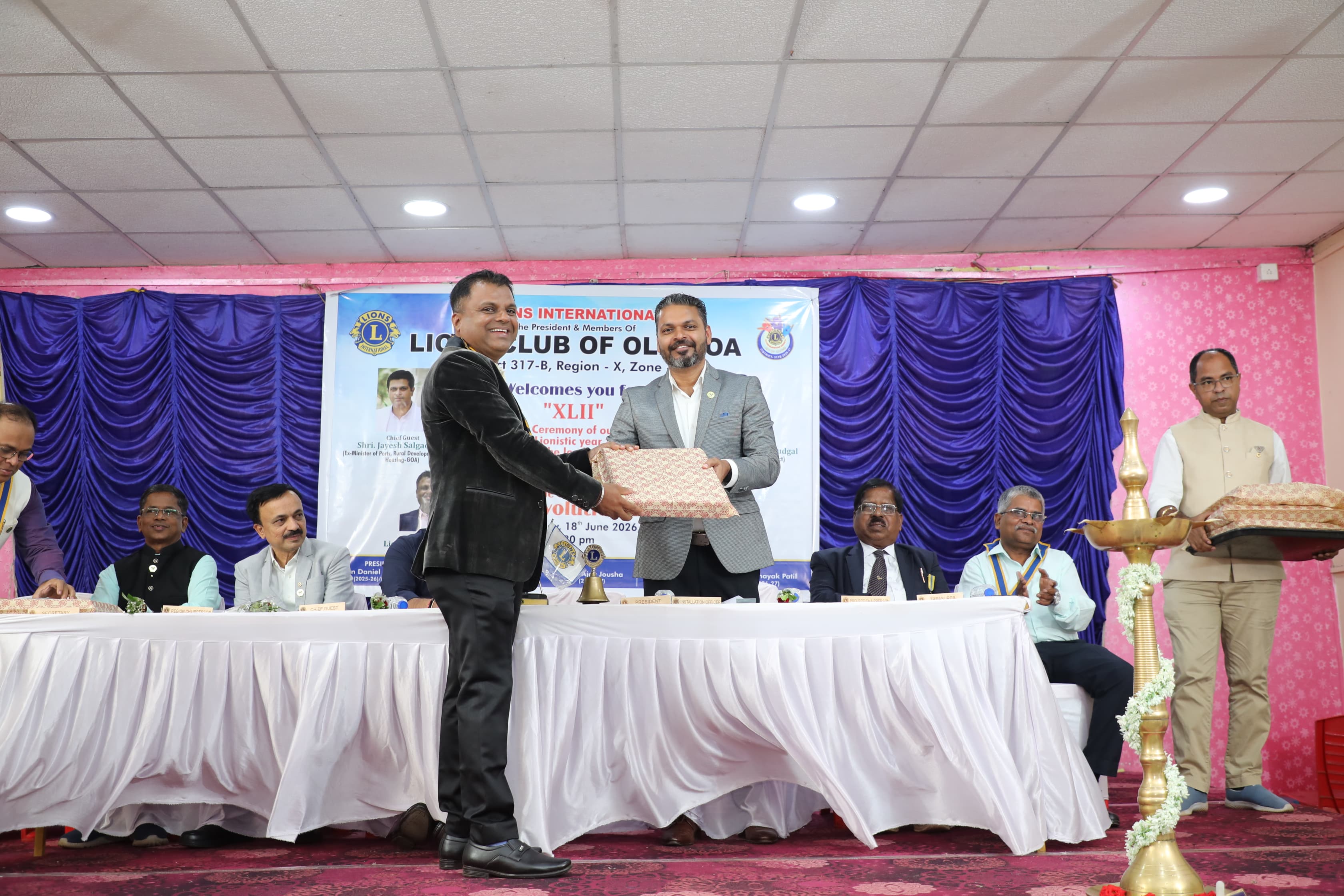 Attended BOD Installation of the LC Old Goa for the year 2026-27