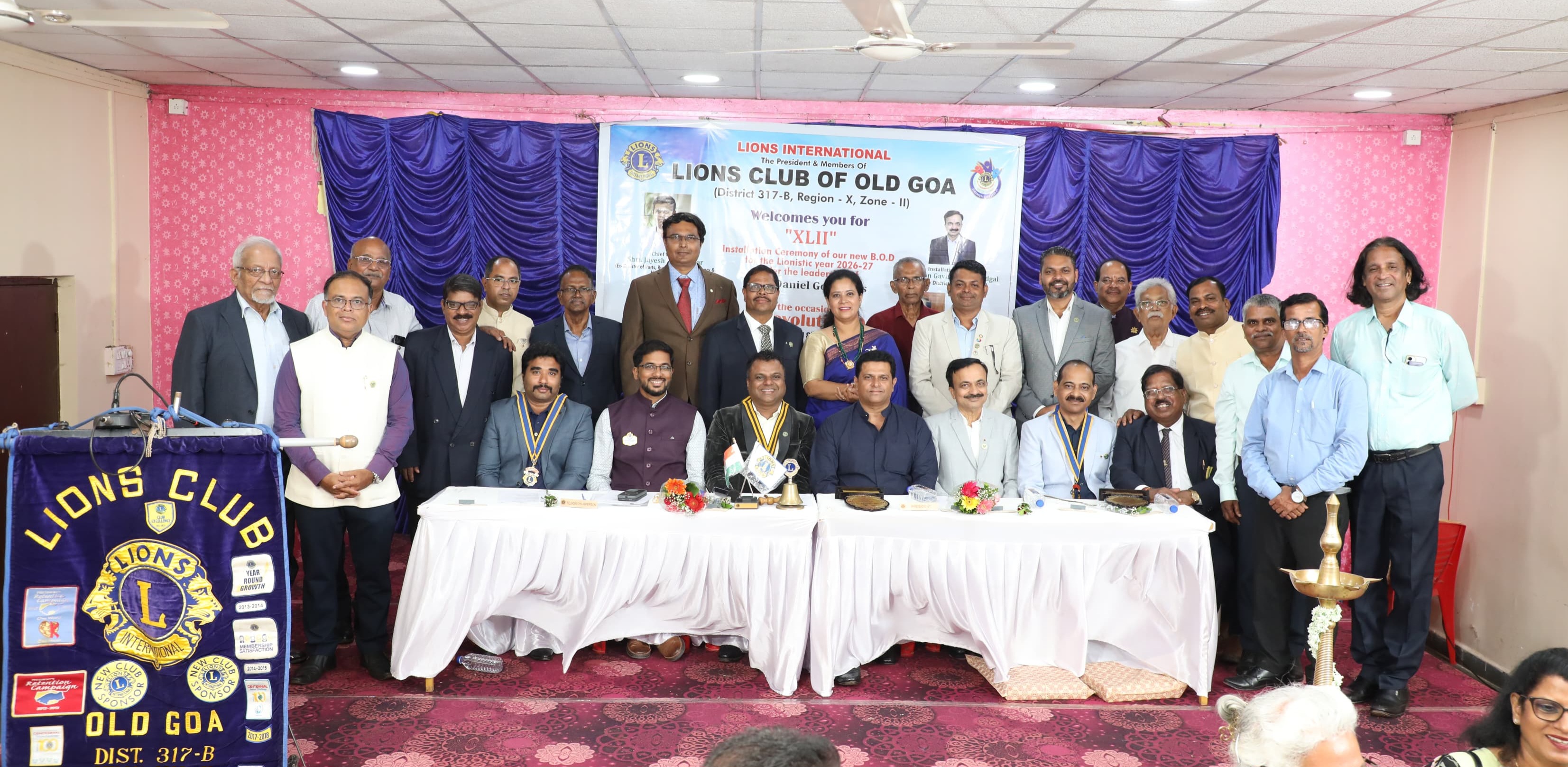 Attended BOD Installation of the LC Old Goa for the year 2026-27