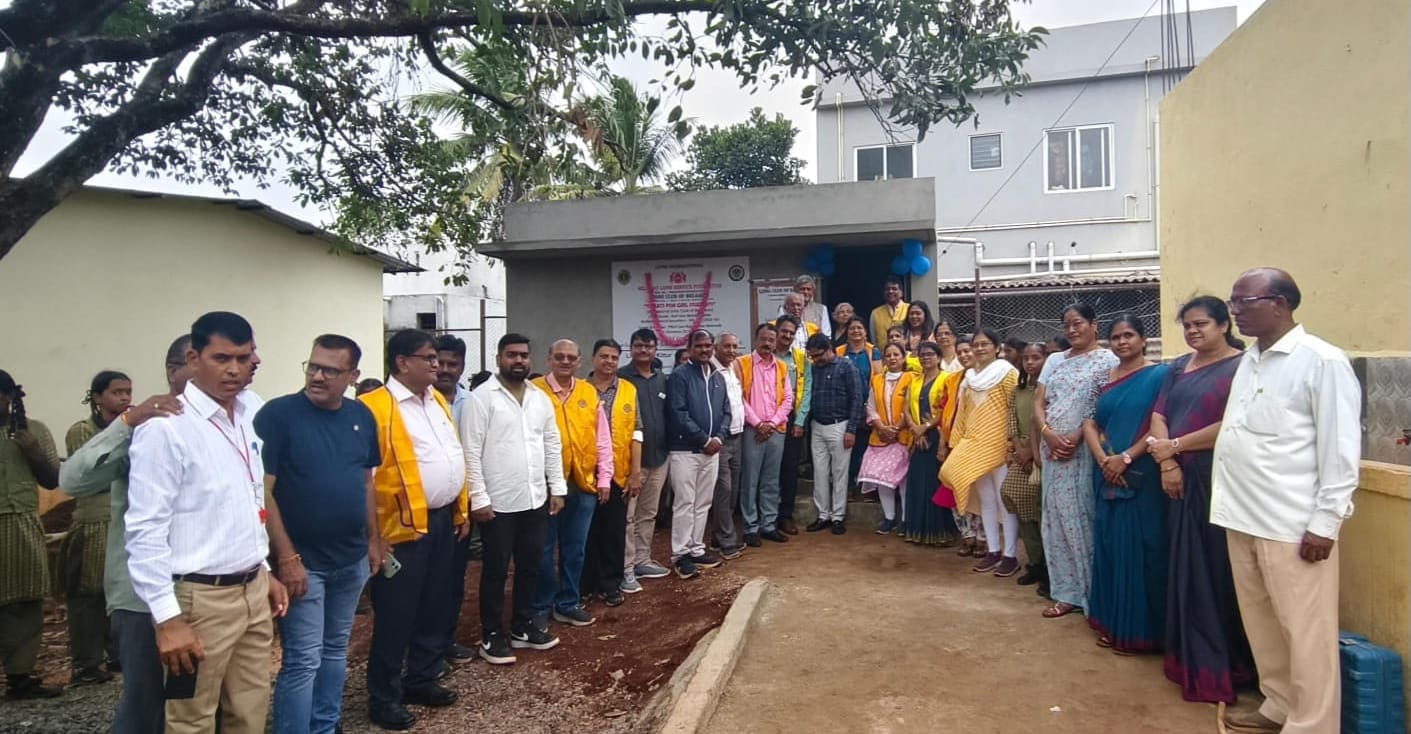 Construction and handing over of Girls Toilet Block to Schol