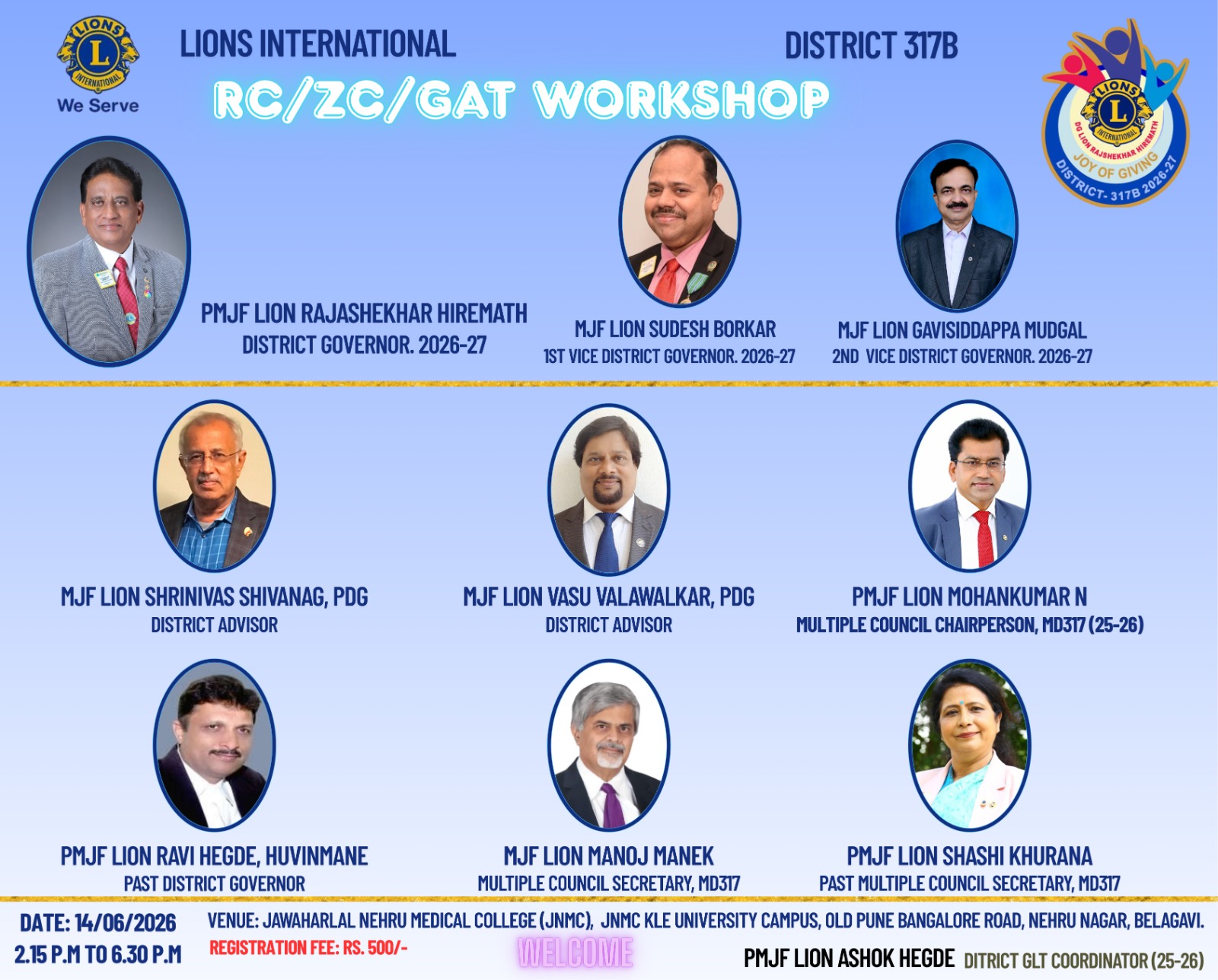 Attended GAT Training at Belgaum