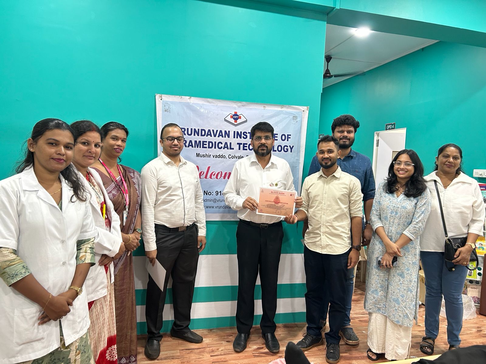 BLOOD DONATION CAMP ON OCCASION OF WORLD BLOOD DONOR DAY