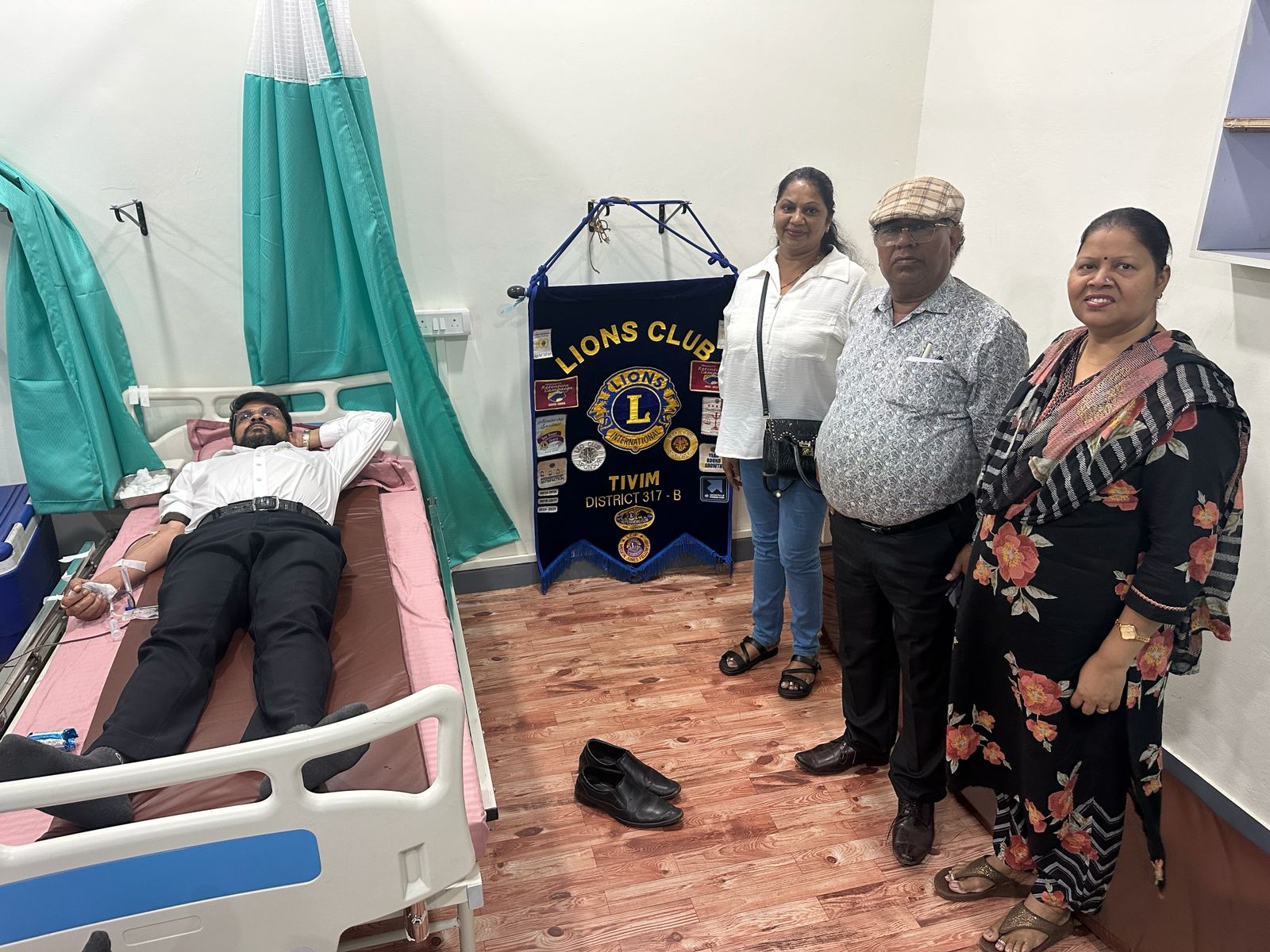 BLOOD DONATION CAMP ON OCCASION OF WORLD BLOOD DONOR DAY