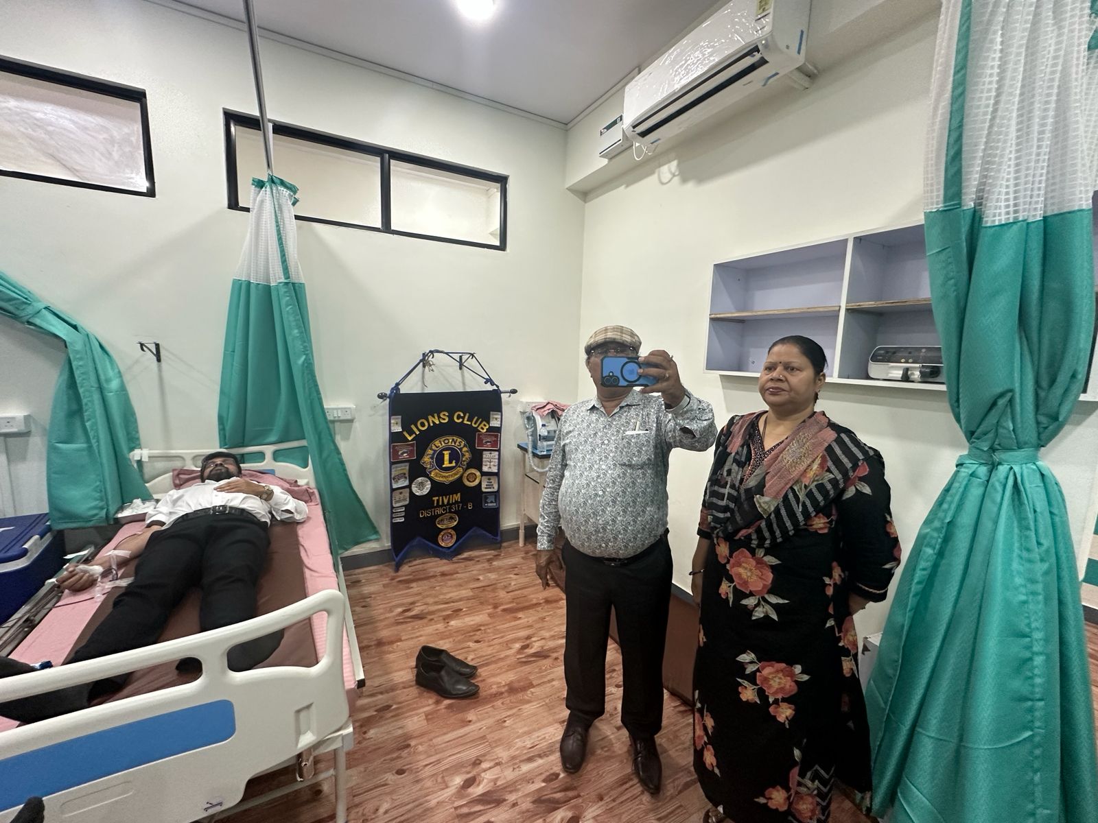 BLOOD DONATION CAMP ON OCCASION OF WORLD BLOOD DONOR DAY