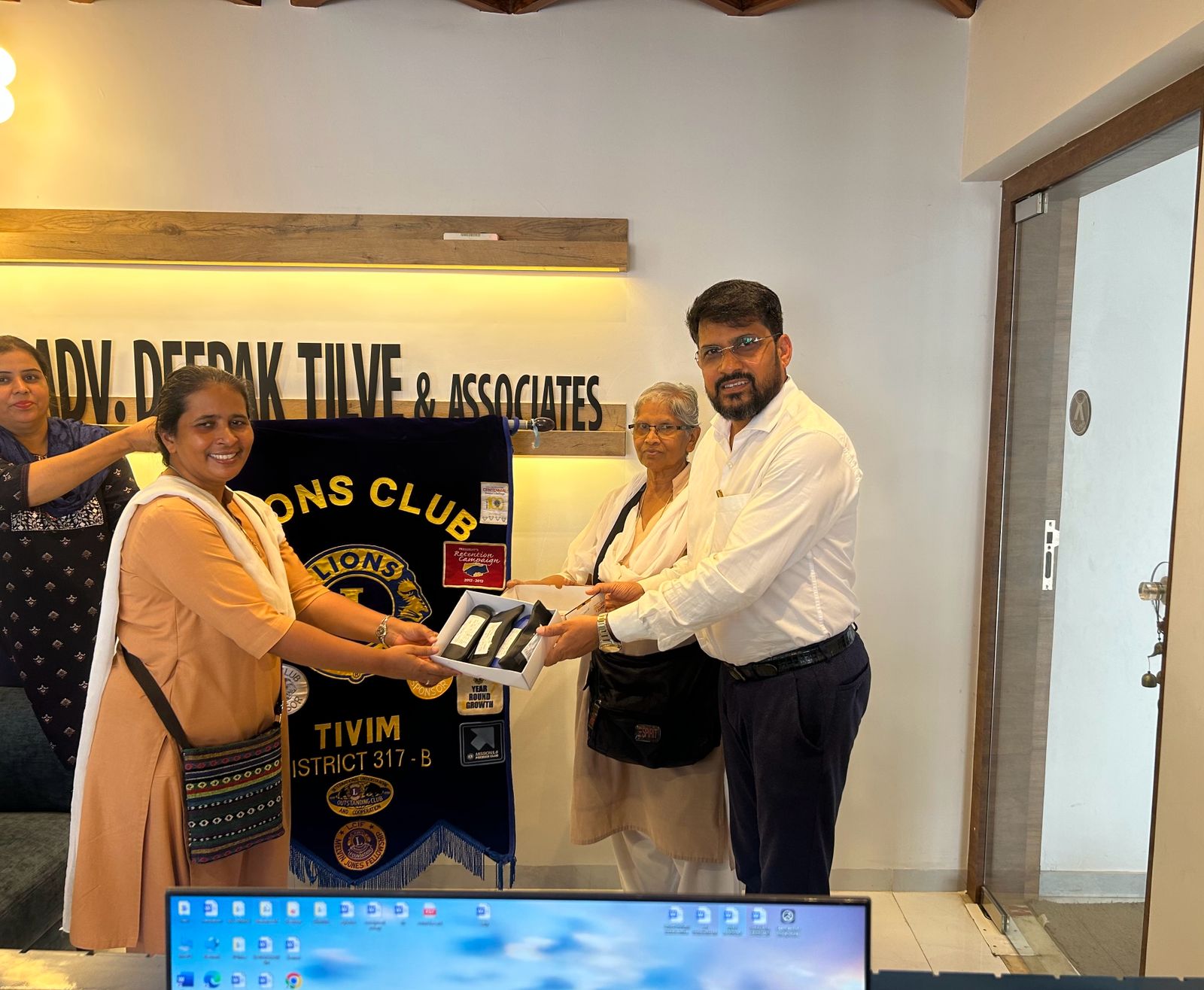 EYE CHECK UP CAMP IN ASSOCIATION WITH LIONS CLUB OF MAPUSA ELITE