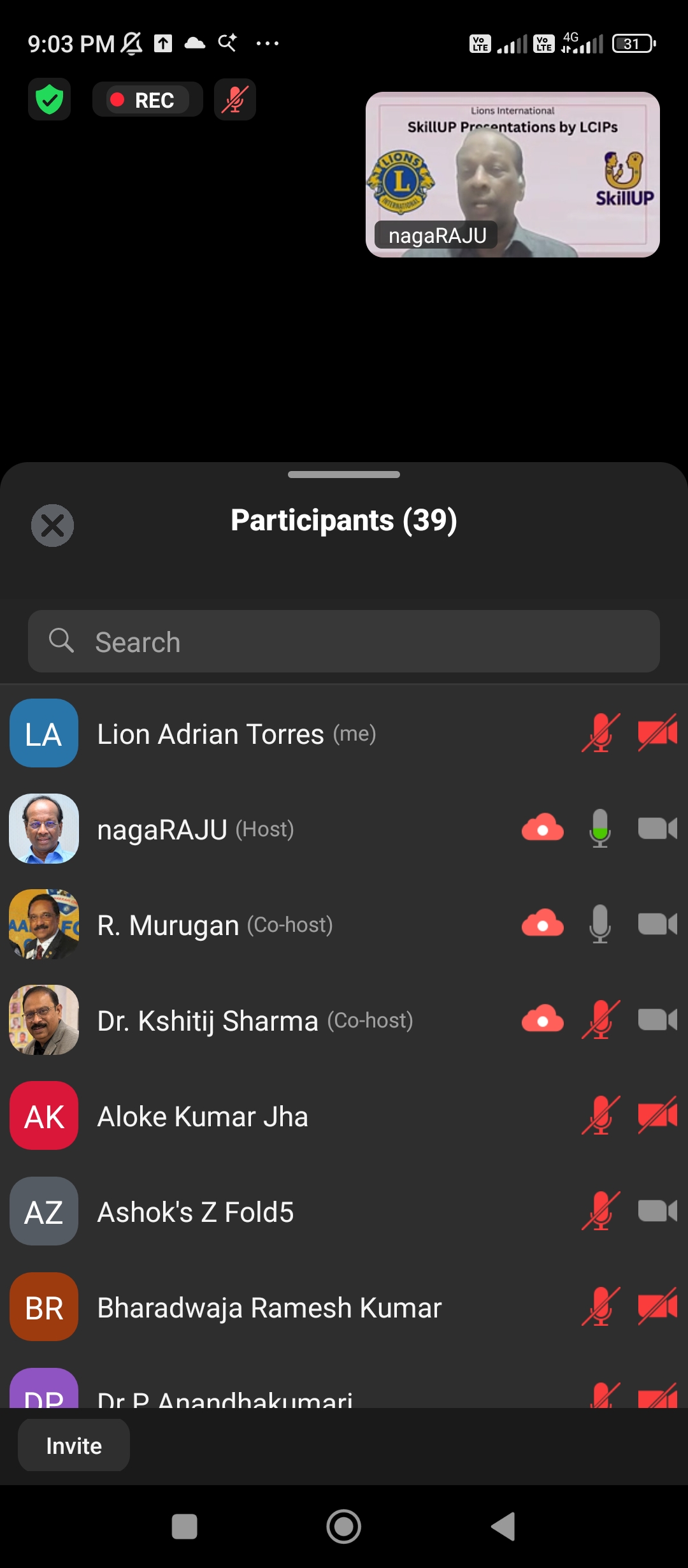 Attended Skill Up SkillUP -  71 Thursday, June 11, 2026, 09:00 PM IST  Join on Zoom: https://us06web.zoom.us/j/9603320320?pwd=nik8c8At7M4fGaQSarOkQqoM6OkxFd.1&omn=89369563494 ID: 960 332 0320 Passcode: RAJU