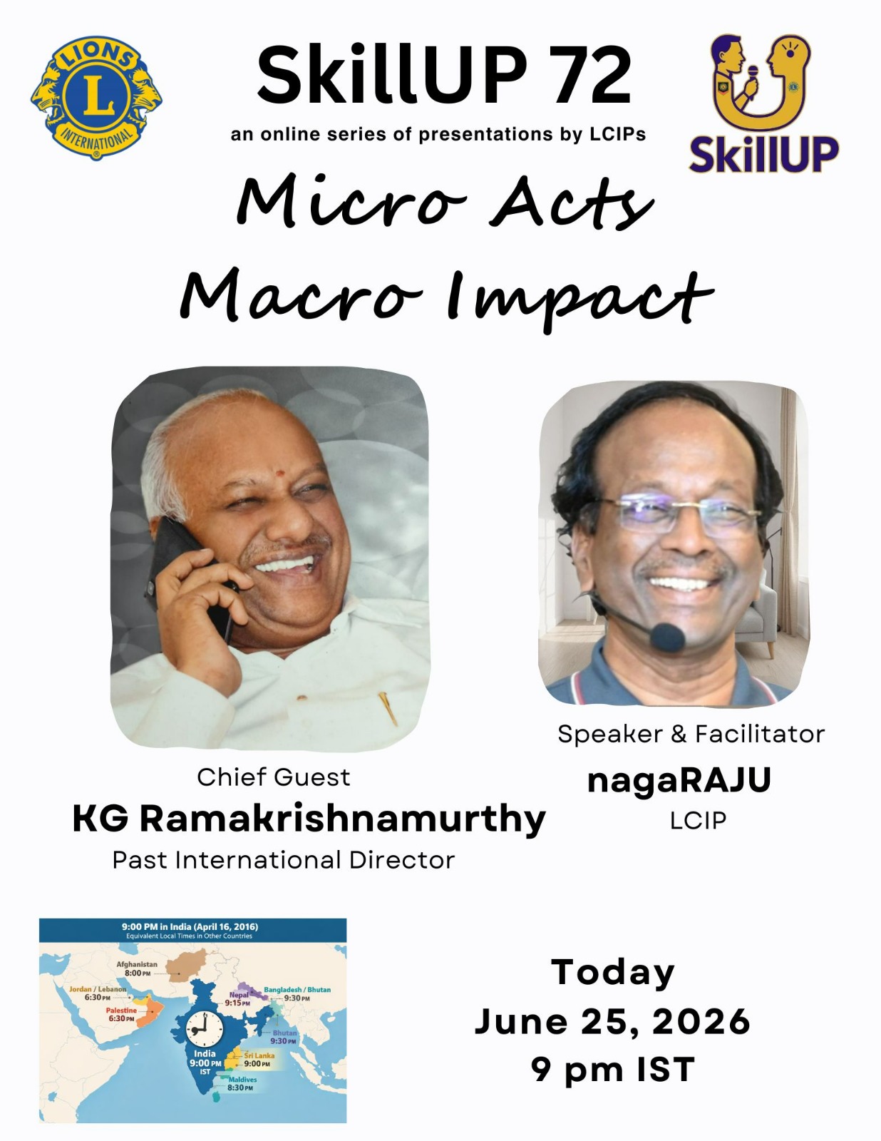 Topic: Micro Acts Macro Impact
