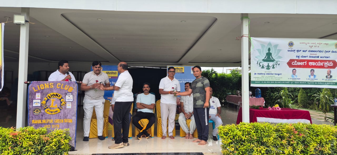IN OUR REGION ALL CLUBS DID A YOGA DAY CELABRATION . 